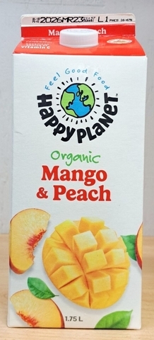 Mango & Peach Juice (Happy Planet)**